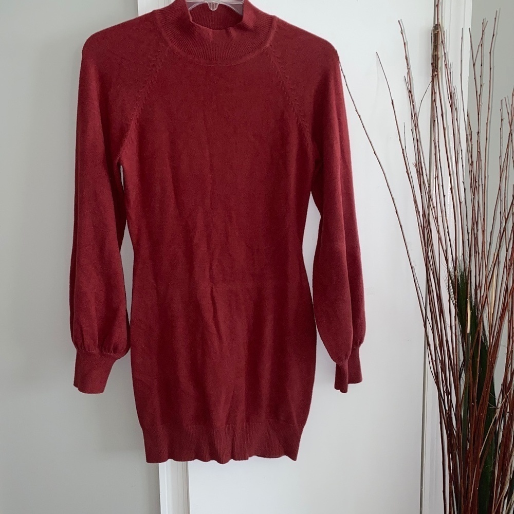 Exlura size large ladies sweater dress so soft!